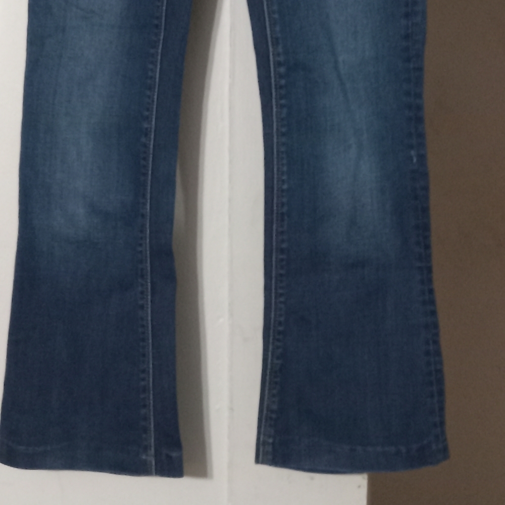 American eagle outfitters super super stretched ladies jeans. Size 2 long. - Picture 12 of 13